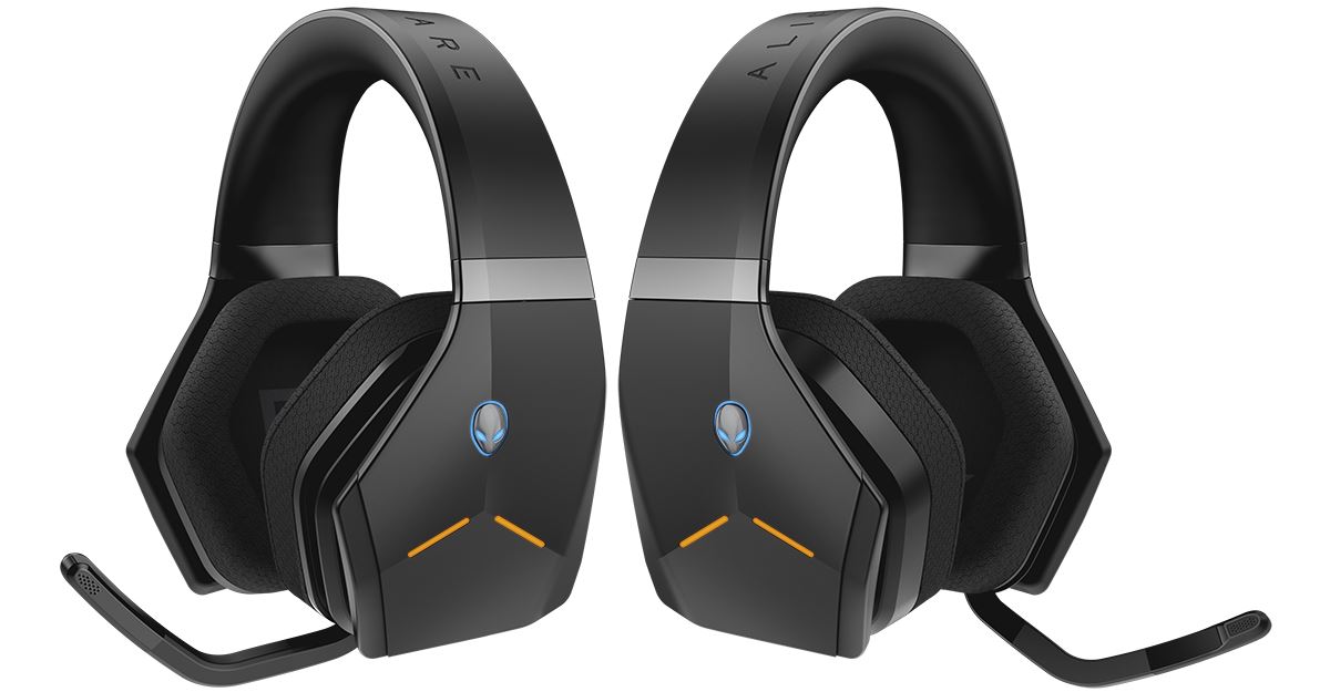 Alienware headphones 2024 with mic